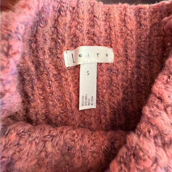 Leith Mock Neck Sweater – Classic Neutral Pullover, Soft Knit - Picture 15 of 15